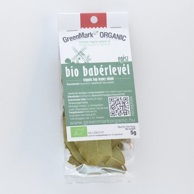 Greenmark bio babérlevél egész 5 g