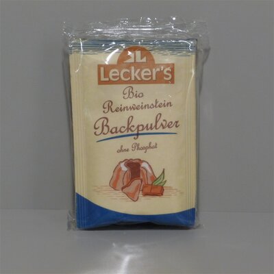 Leckers bio borkő sütőpor 4x21 g 84 g