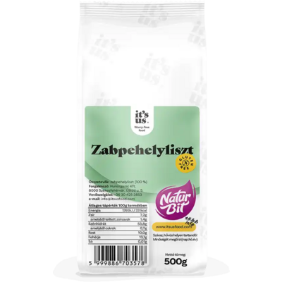 It's us naturbit zabpehelyliszt gluténmentes 500 g