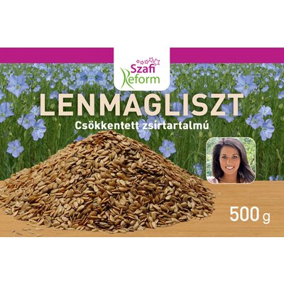 Szafi Reform csökkentett zsírtartalmú lenmagliszt 500 g