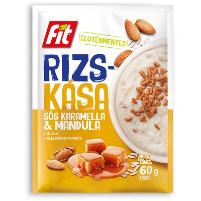 Fit rizskása mandulával sós karamell ízben 60 g