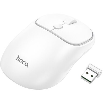 HOCO computer wireless egér 2,4G 1600 dpi GM25 space white