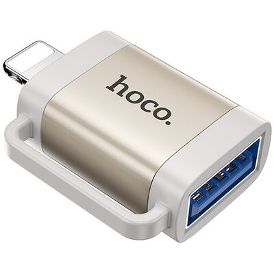 HOCO adapter OTG Lightning (male) to USB A (female) UA31A gray