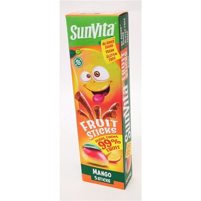 Sunvita fruit sticks mangó 5 db 100 g