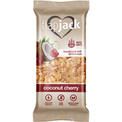 Flap Jack zabszelet kókuszos, cseresznye darabokkal 100 g