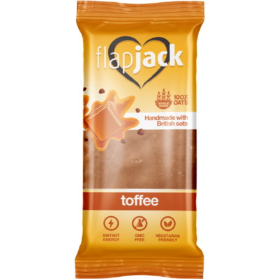 Flap Jack zabszelet toffee ízű, csokoládé ízű bevonattal 100 g