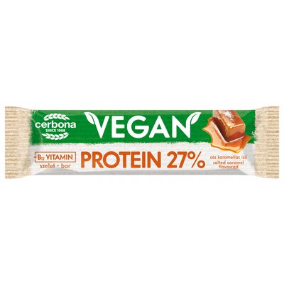 Cerbona vegán szelet proteines sós-karamellás 40 g