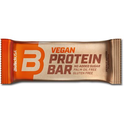 Biotech vegan protein bar mogyoróvaj 50 g