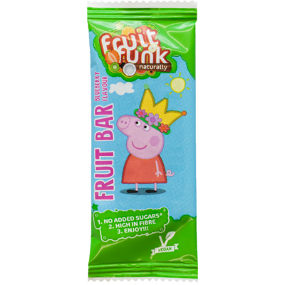 Fruitfunk gyümölcsszelet áfonyás Peppa malac 20 g