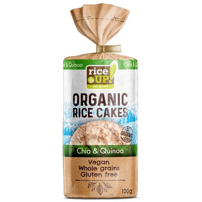 Rice Up bio szelet chia mag&quinoa 120 g