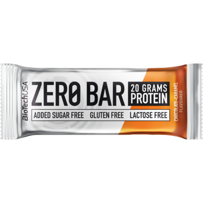 Biotech zero bar csokoládé-karamell 50 g