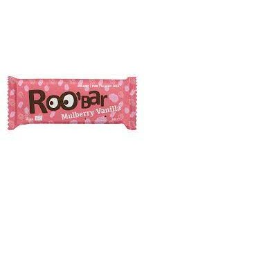 Roobar 100% raw bio gyümölcsszelet fehér eper-vanília 30 g