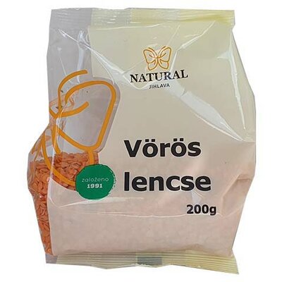 Natural vörös lencse 200 g