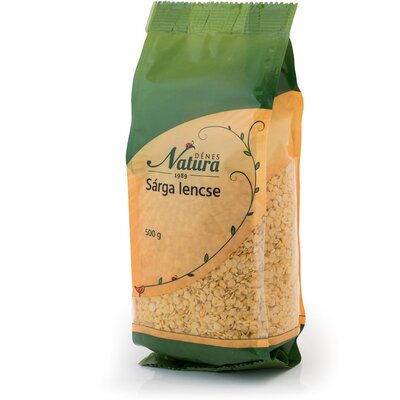 Natura sárga lencse 500 g