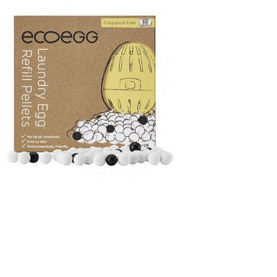 Ecoegg mosótojás utántöltő 50 mosás illatmentes turmalin golyóval 1 db