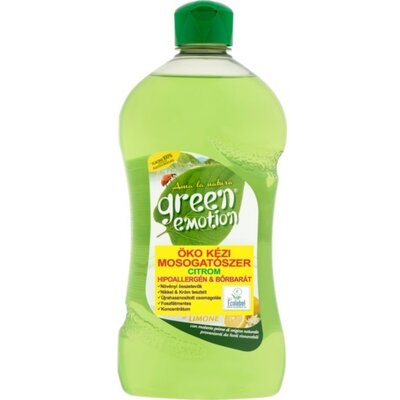 Green Emotion öko kézi mosogatószer citrom 1000 ml