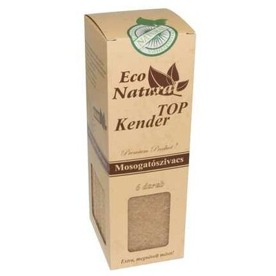 Eco Natural mosogatószivacs kender 6 db