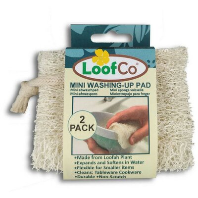 Loofco luffa mini szivacs mosogatáshoz 2 db