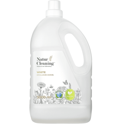 Naturcleaning white hipoallergén mosógél 3000 ml