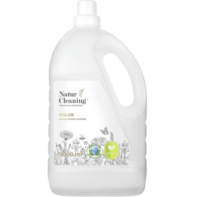 Naturcleaning color hipoallergén mosógél 3000 ml