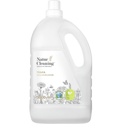 Naturcleaning teafa aloe hipoallergén mosógél 3000 ml