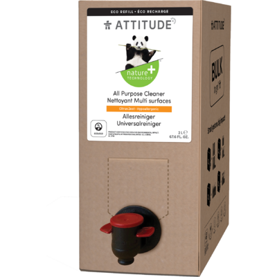 Attitude nature+ bulk hipoallergén általános tisztítószer citrus 2000 ml