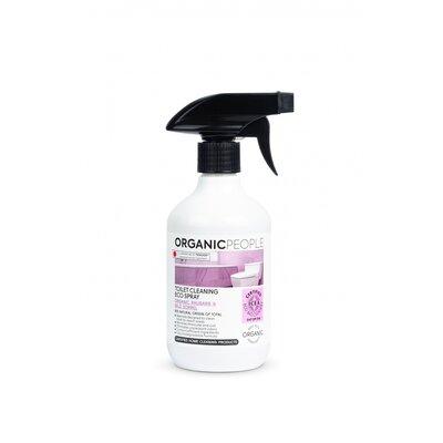 Organic People öko wc tisztító spray bio rebarbarával és vadsóskával 500 ml