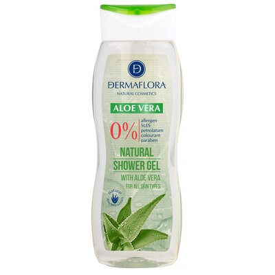 Dermaflora 0% tusfürdő aloe vera 250 ml