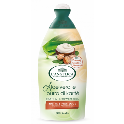 Langelica officinalis hab&tusfürdő aloe vera-shea vaj 500 ml