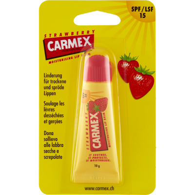 Carmex ajakápoló tubusos epres 10 g