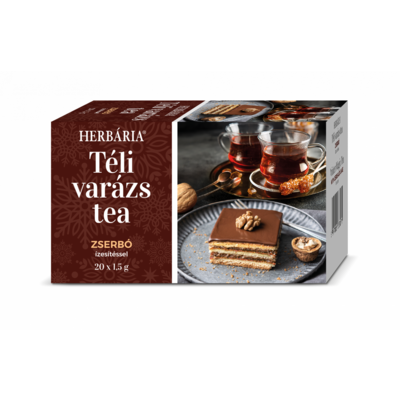 Herbária téli varázs zserbó ízű filteres tea 20x1,5g 30 g