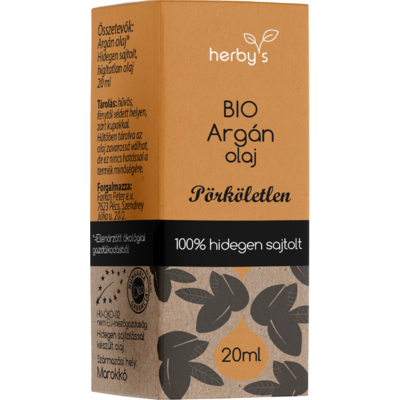 Herbys bio argán olaj hidegen sajtolt 20 ml