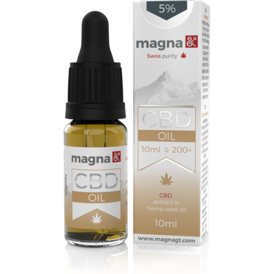 Magna G&T 5% cbd kendermagolajban 10 ml