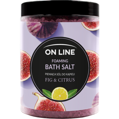 On Line fürdősó füge és citrus 1200 g