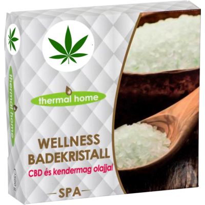 Thermal wellness fürdőkristály cbd és kendermagolajjal 500 g