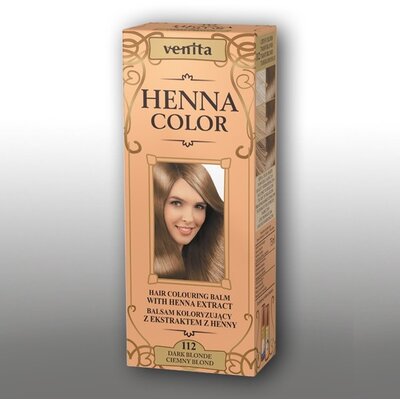 Henna Color szinező hajbalzsam nr 112 sötétszőke 75 ml