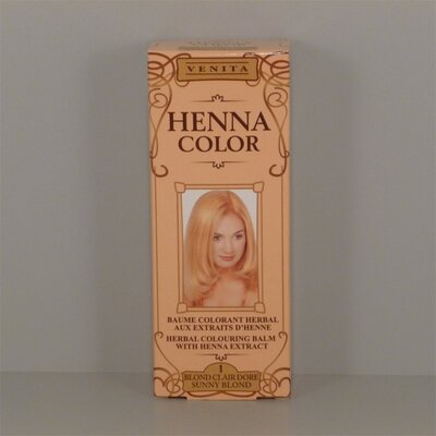 Henna Color szinező hajbalzsam nr 1 napszőke 75 ml