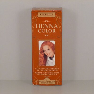 Henna Color szinező hajbalzsam nr 3 tűznarancs 75 ml