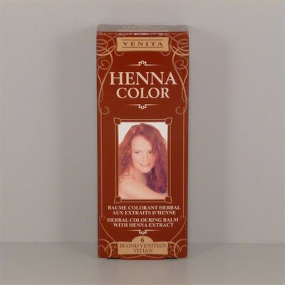 Henna Color szinező hajbalzsam nr 6 tizian 75 ml