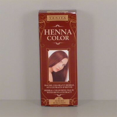 Henna Color szinező hajbalzsam nr 11 burgundi 75 ml