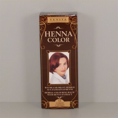 Henna Color szinező hajbalzsam nr 12 meggyvörös 75 ml