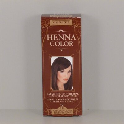 Henna Color szinező hajbalzsam nr 113 világosbarna 75 ml