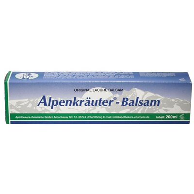 Alpenkrauter alpesi gyógynövény balzsam 200 ml