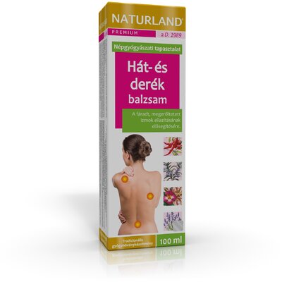 Naturland hát-és derék balzsam 100 ml