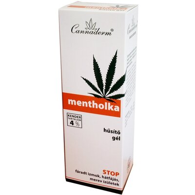 Cannaderm mentholka hűsítő gél 200 ml