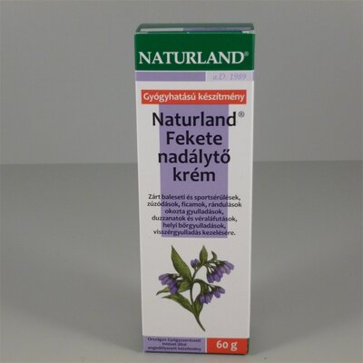 Naturland feketenadálytő krém 60 g