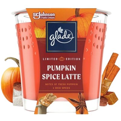 Glade illatgyertya - Pumpkin Spice Latte 129g