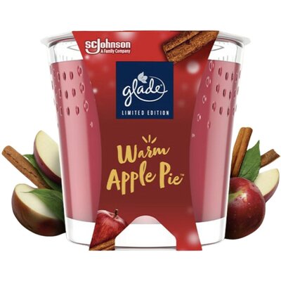 Glade illatgyertya - Warm Apple Pie 129g