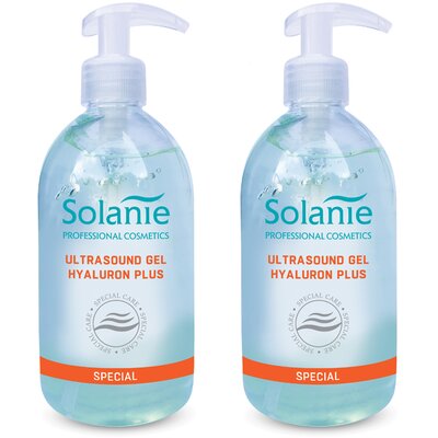 Solanie hialuron plus ultrahang gél 2x300ml 600 ml