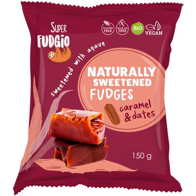 Super fudgio bio tejmentes datolya agavé karamella 150 g